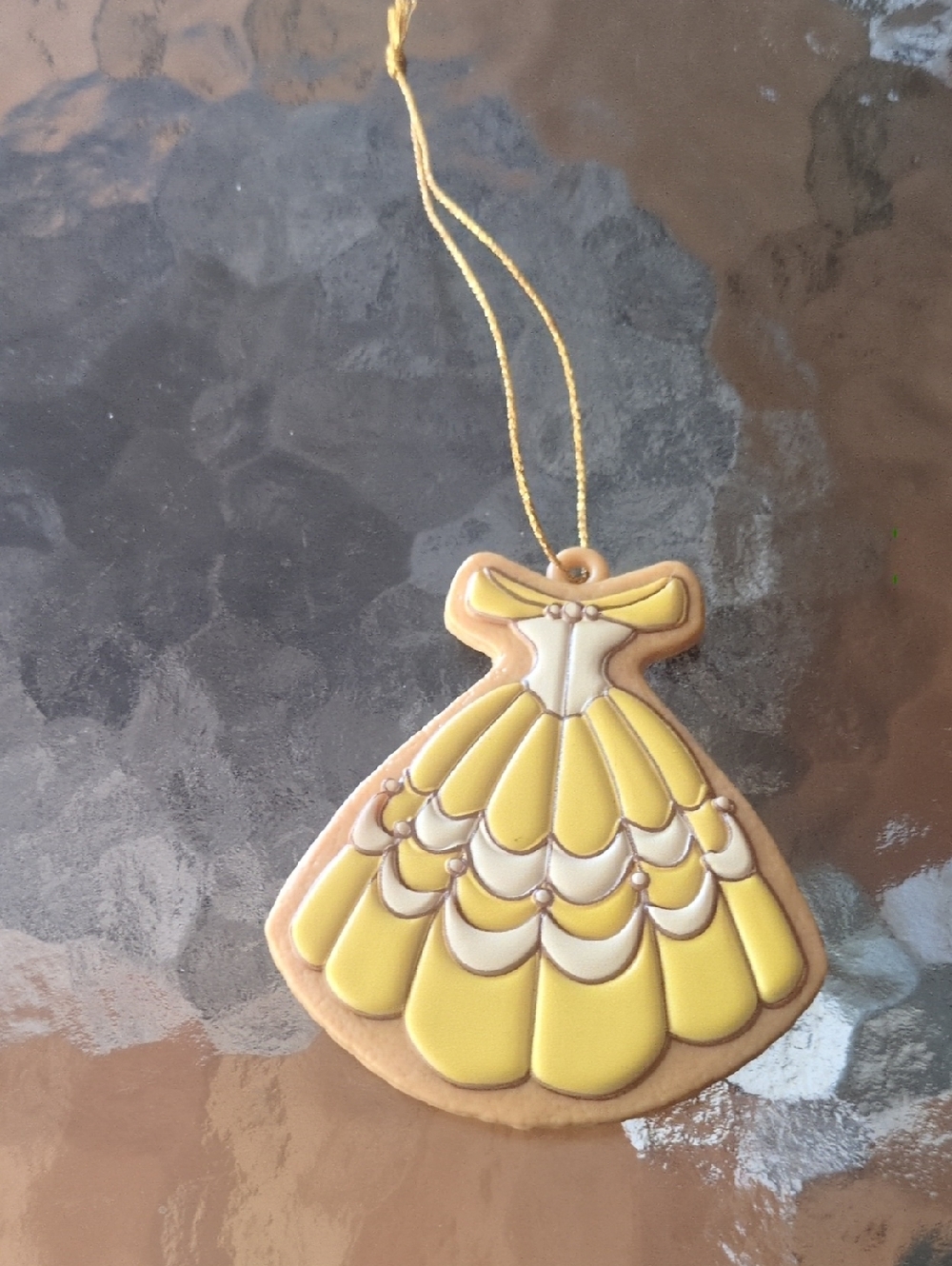 Belle Sugar Cookie Ornament